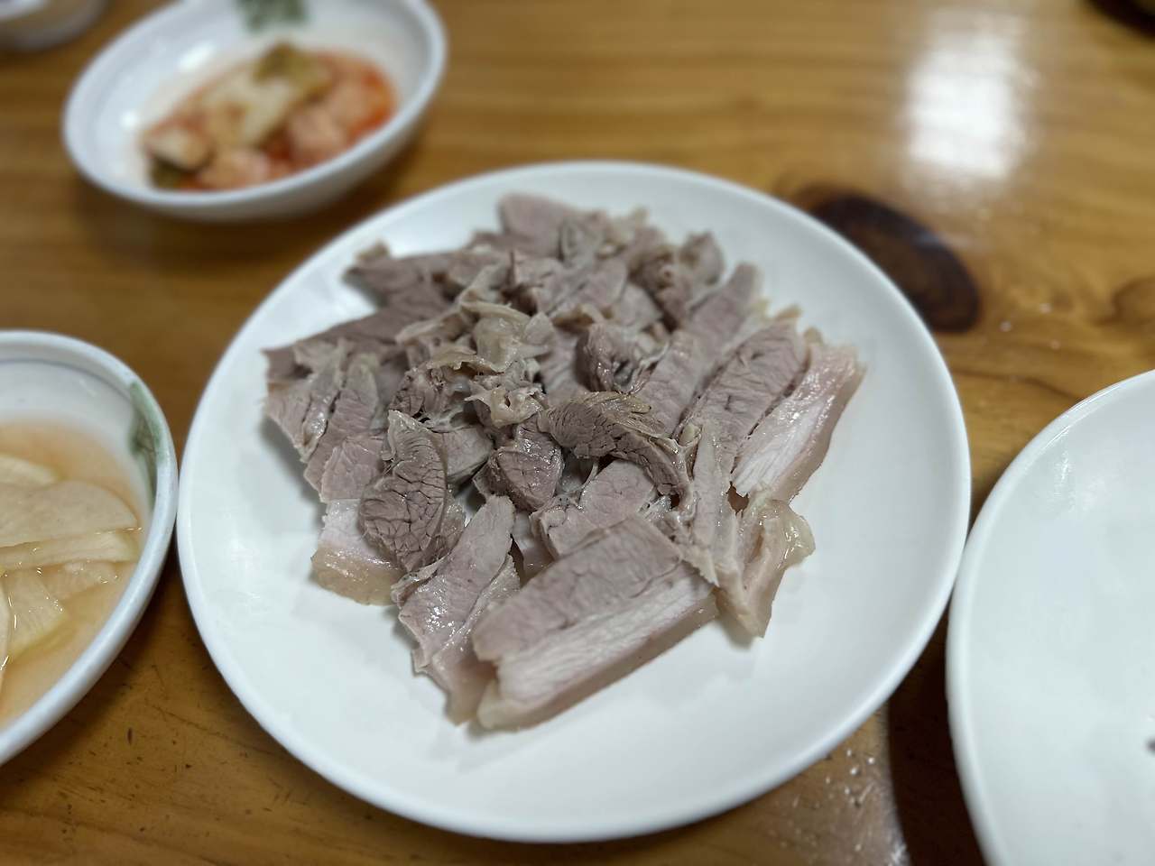 의정부 평양면옥 돼지고기 수육